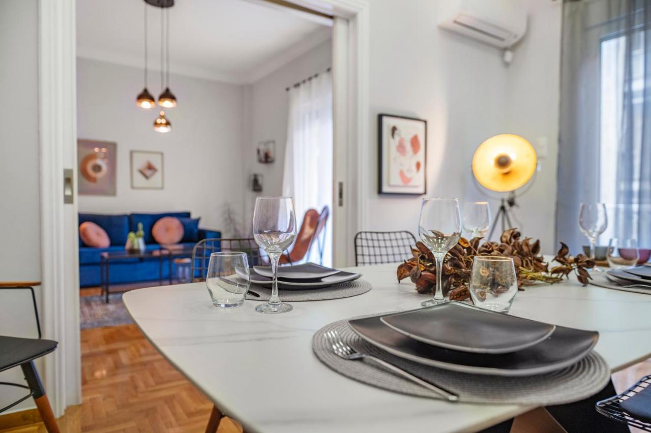 Luxury 2 Bdroom Apt- Megaro Mousikis Athen Exterior foto