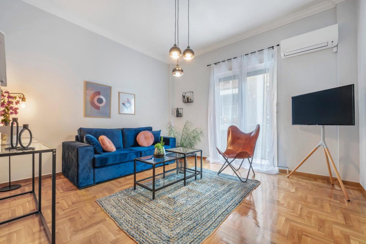 Luxury 2 Bdroom Apt- Megaro Mousikis Athen Exterior foto