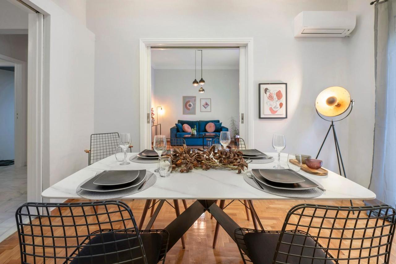 Luxury 2 Bdroom Apt- Megaro Mousikis Athen Exterior foto